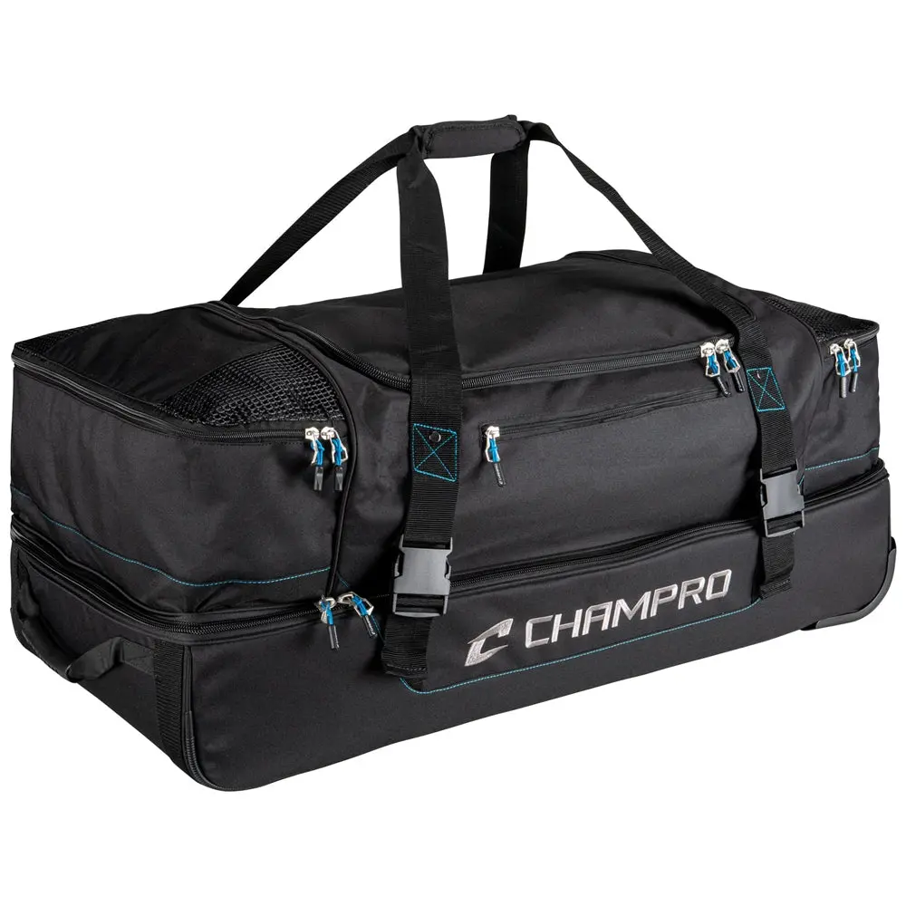 Champro Ultimate Umpire Bag With All Terrain Wheels 1