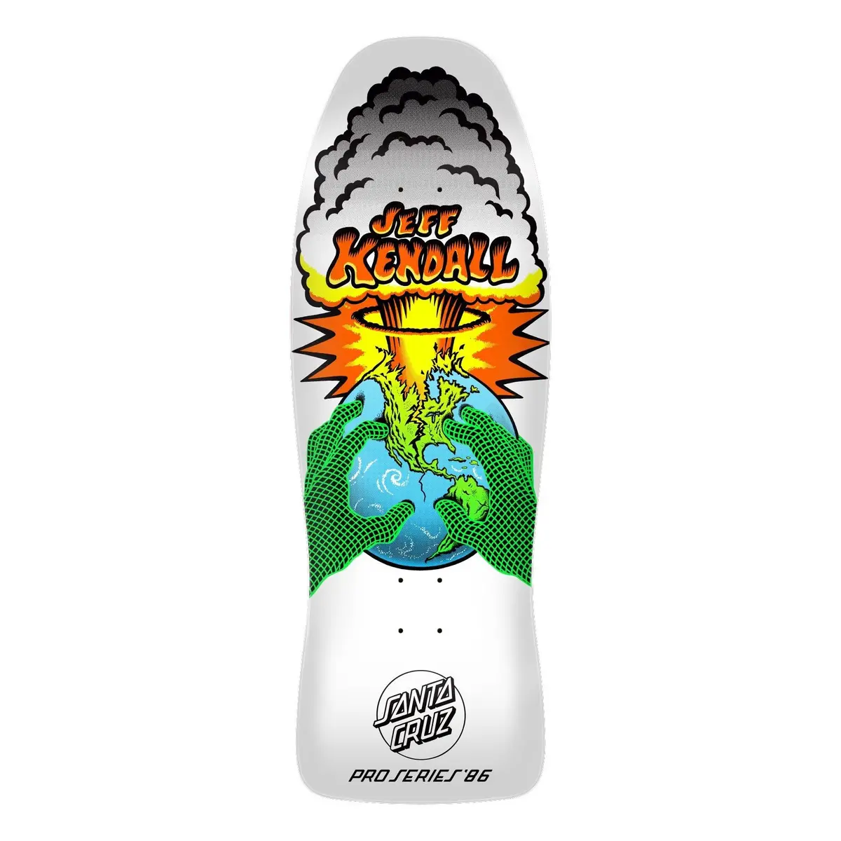 Kendall End Of The World Reissue  Santa Cruz Skateboard Deck 1