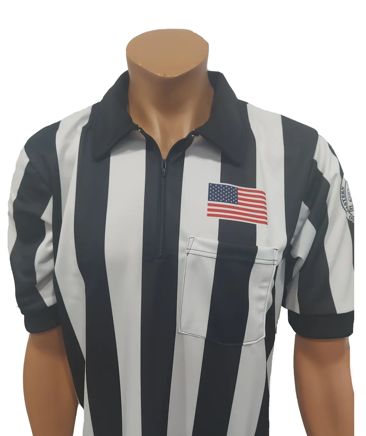 District Of Columbia Football 2 Inch Stripe Shirt--Ebo 1