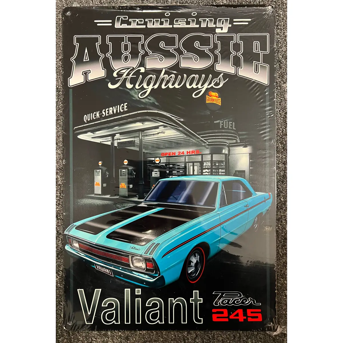 Tin Sign Valiant Pacer 245 1