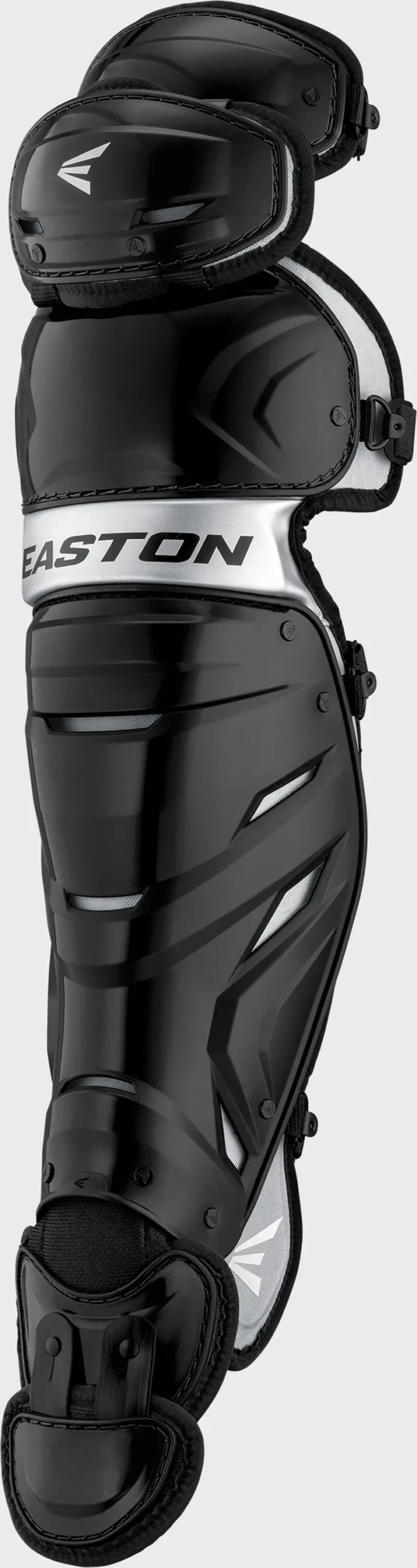 Easton Elite X - Adult - 17.5" Black - Catchers Leg Guard 1