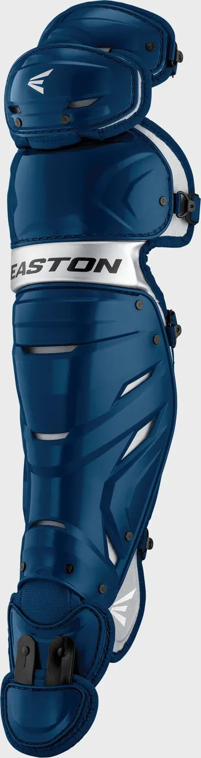Easton Elite X Int - 15.5" Navy - Catchers Leg Guard 1
