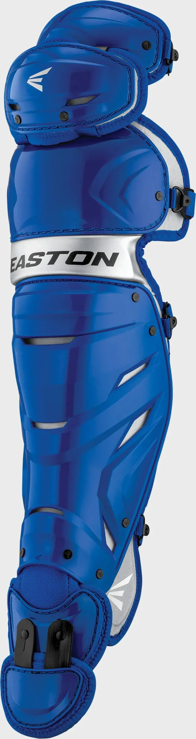 Easton Elite X 14" Royal - Youth Catcher's Leg Guards 1