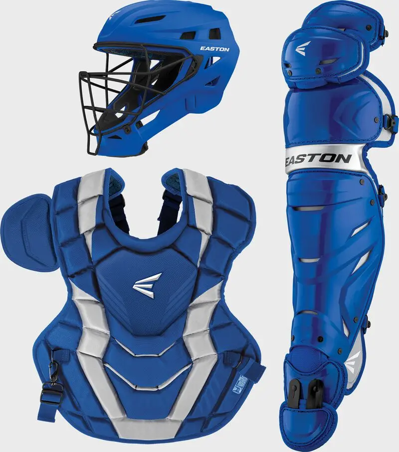Easton Elite X Box Set Youth - Catchers Set Royal 1