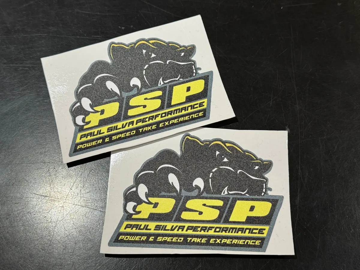 Psp “War Cat” Sticker - Paul Silva 1