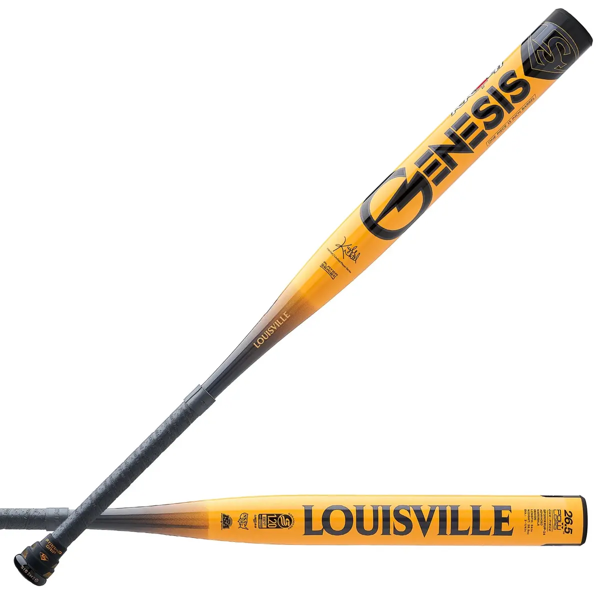 Louisville Genesis 2024 Genesis 1 Piece 13" Kyle Knechtel Signature Powload Usssa Slowpitch Bat 1