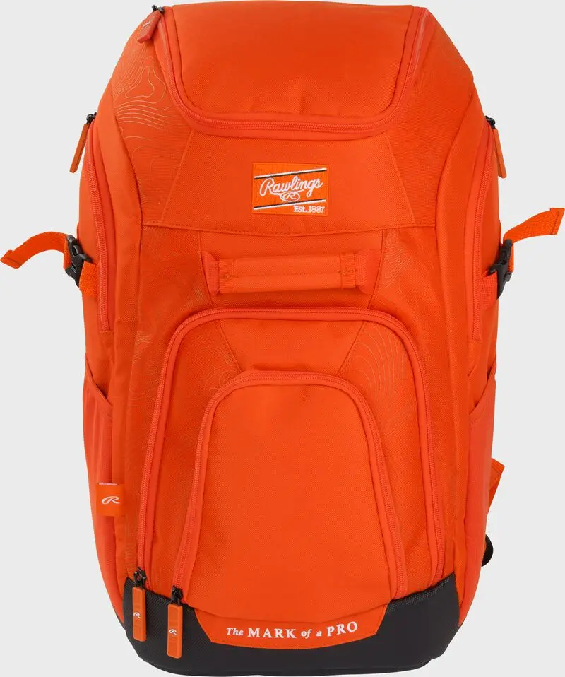 Rawlings Franchise 2 Backpack - Orange - Orangeville Bengals 1