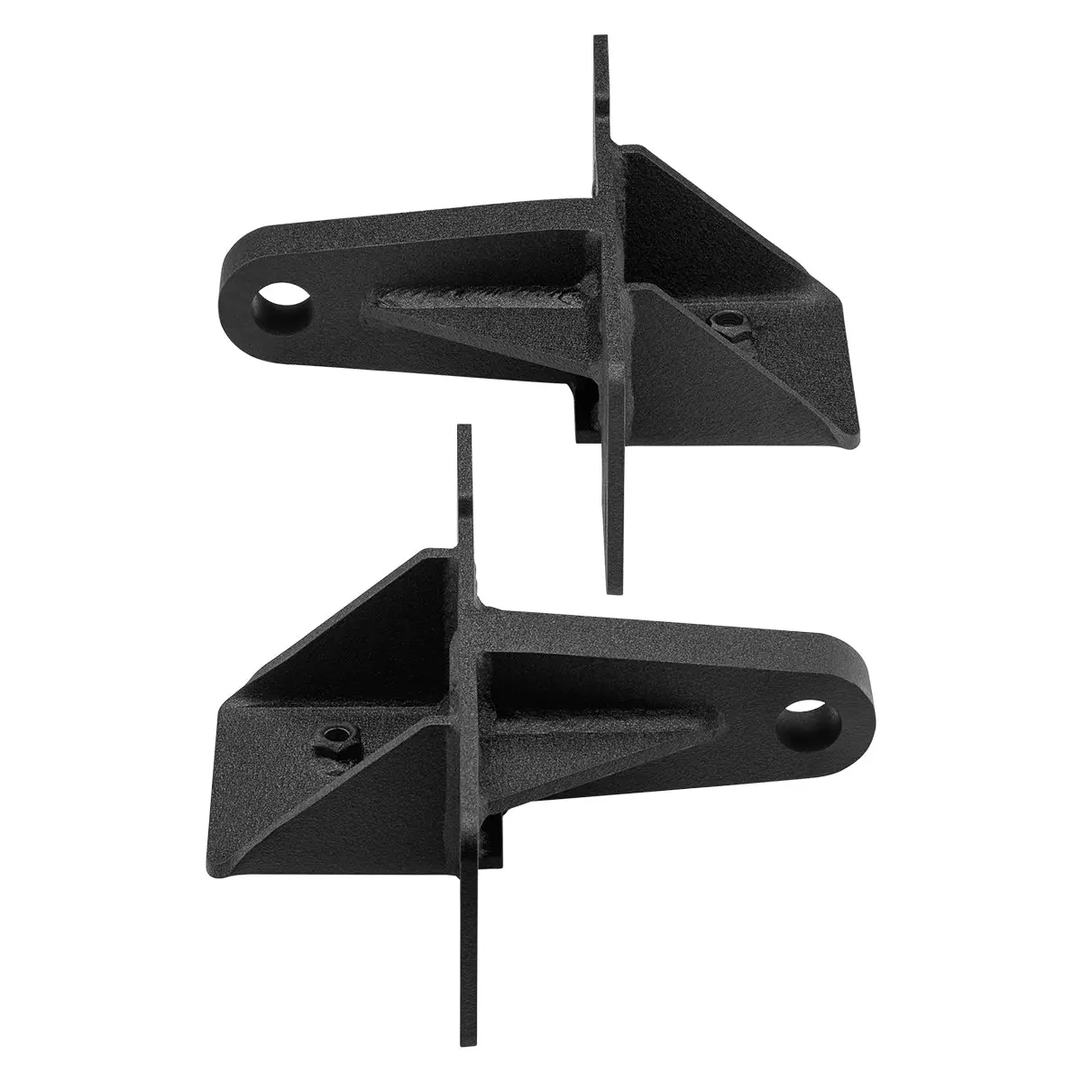 2017-2019 Ford F-350 Super Duty Front Bolt-On Shackle Mount Recovery Brackets 1