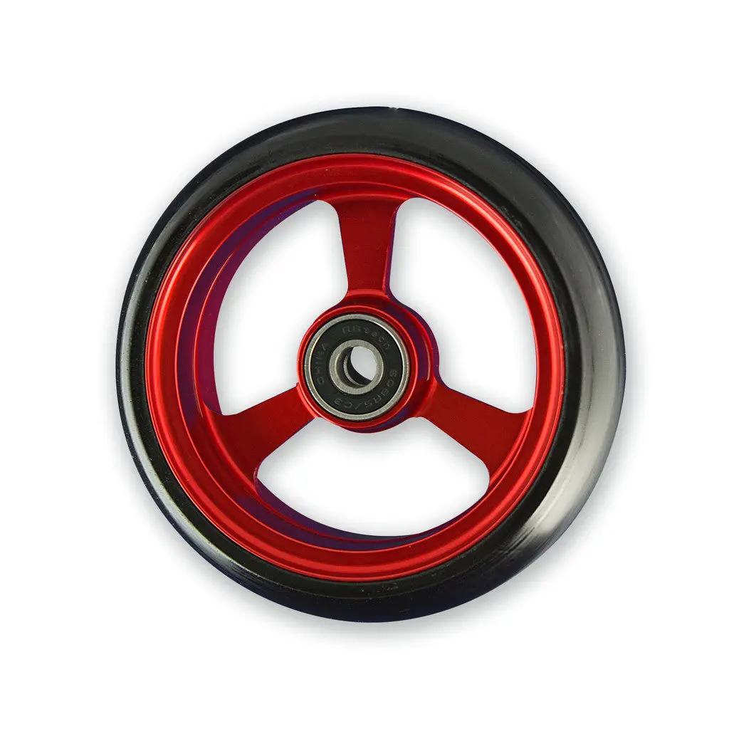 Frog Legs Wide Soft Roll Wheelchair Castor Wheels (All Colours) 3