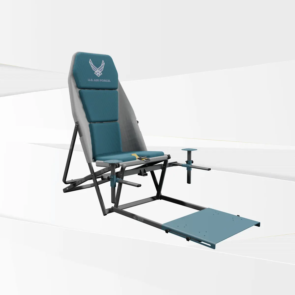 Fs-16C Foldable Flight Simulator Cockpit U.S. Air Force™ Licensed 1