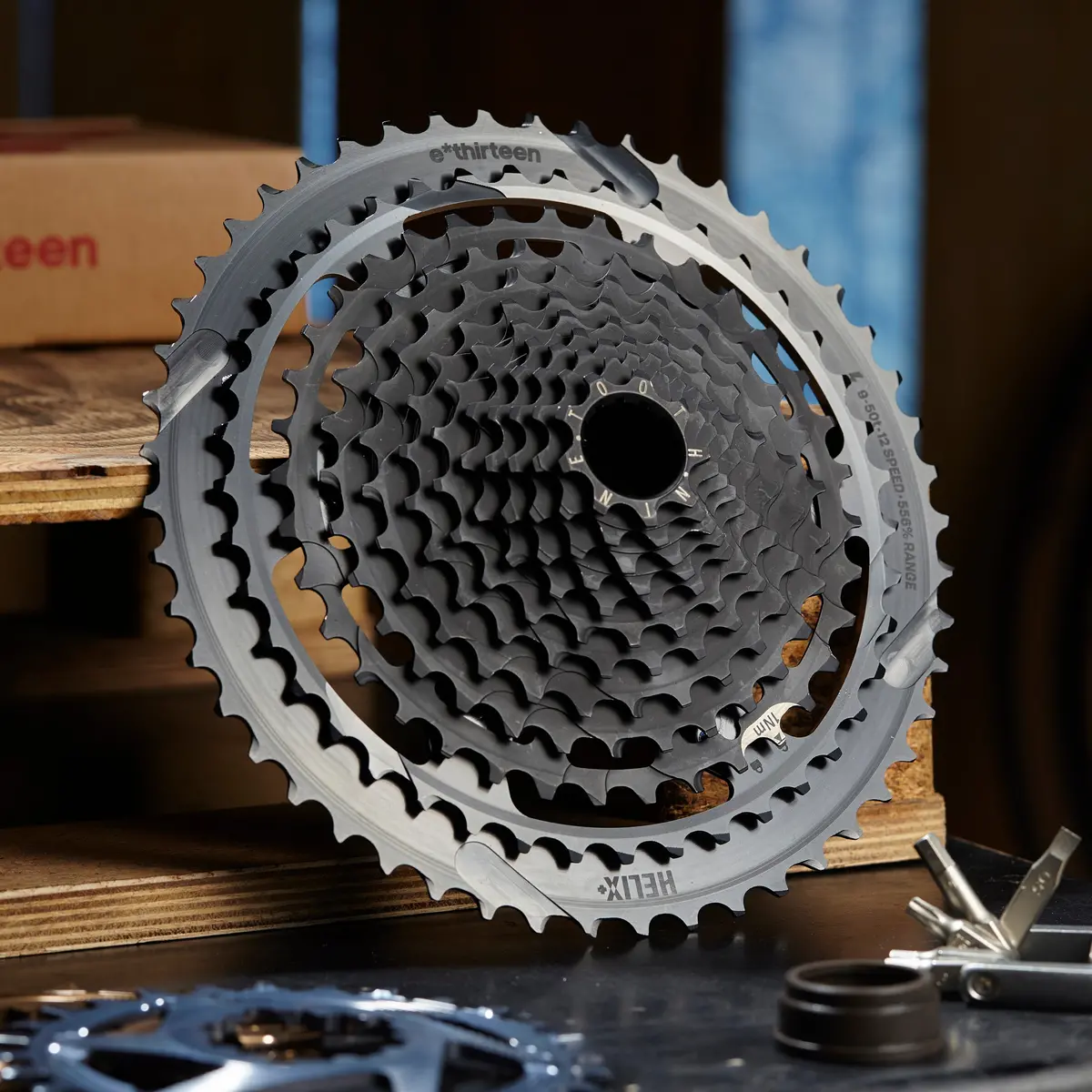 Helix Plus 12-Speed 9-50T Cassette Aluminum & Steel Replacement Clusters 1