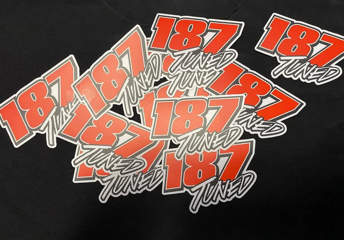 187Tuned Stickers 1