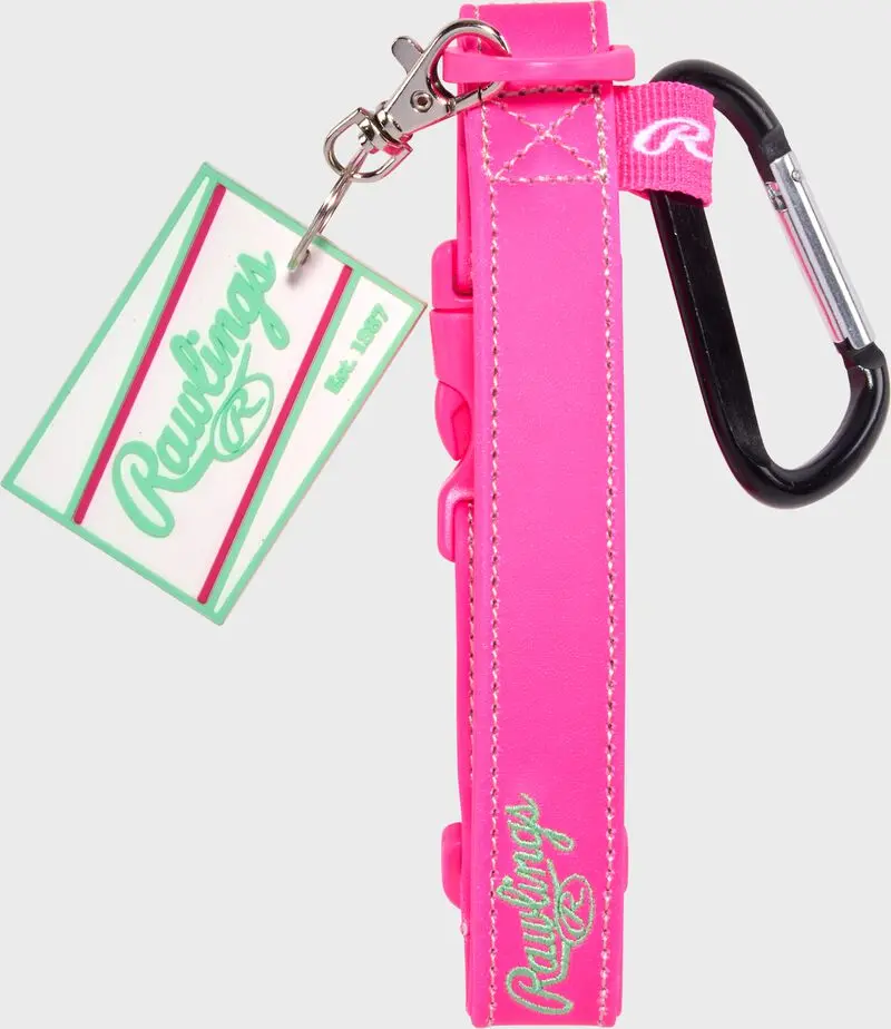 Rawlings Glove Clip - Pink/Mint 1