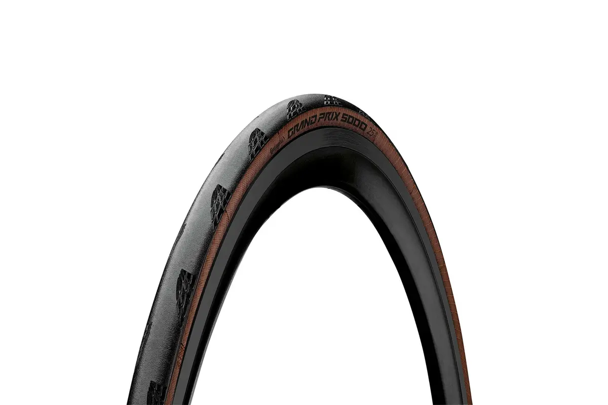 Continental Grand Prix 5000 S Tr Tan Wall Tubeless Tyres (Pair) 1