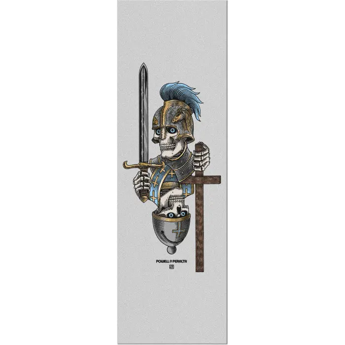 Powell Peralta Dan Corrigan Chess Skulls Clear Griptape Sheet - 10.5 X 33 1