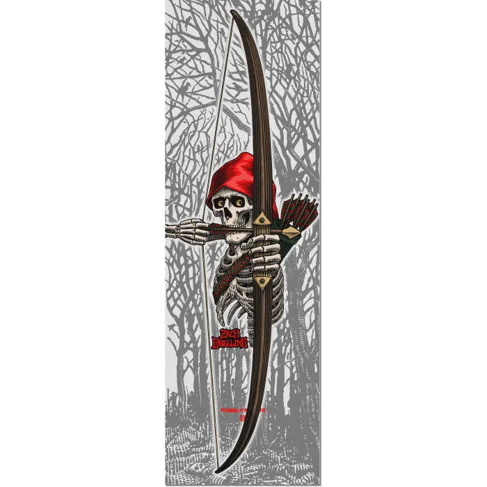 Powell Peralta Zach Doelling Archer Clear Griptape Sheet - 10.5 X 33 1