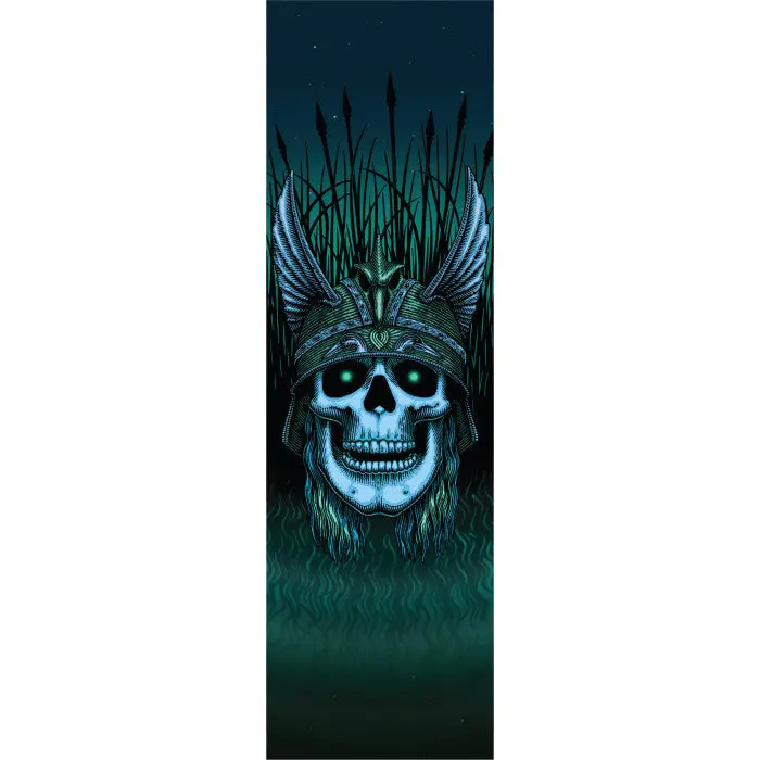 Powell Peralta Anderson Green Skull Grip Tape Sheet 9 X 33 1