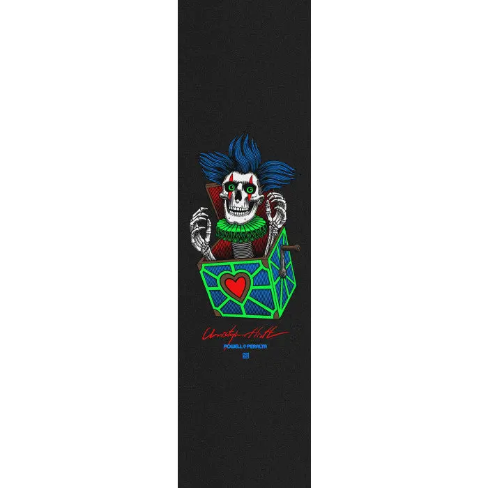 Powell Peralta Chris Hiett Skull Grip Tape Sheet 9 X 33 1