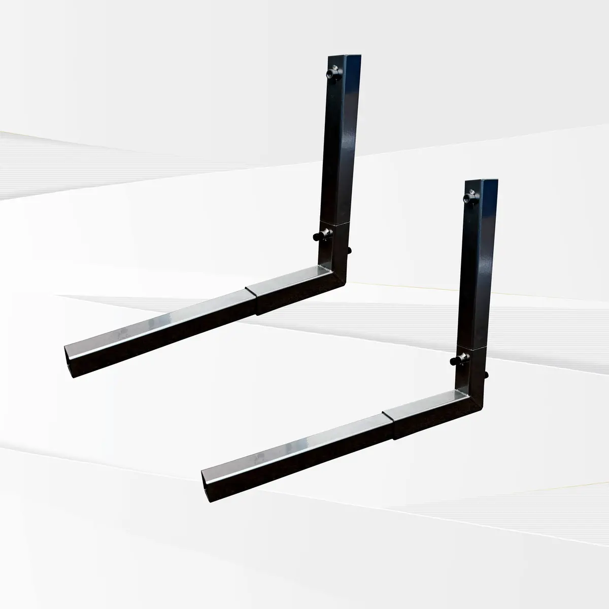 Gta™ Triple Monitor Stand - Short Side Arm Leg Extension 1