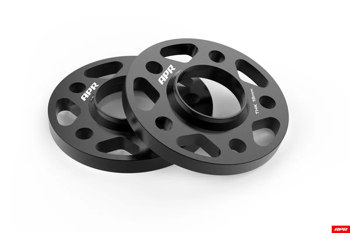 Apr Wheel Spacers - 5X112 Pcd - 66.5Mm Centre Bore (Pair) 1