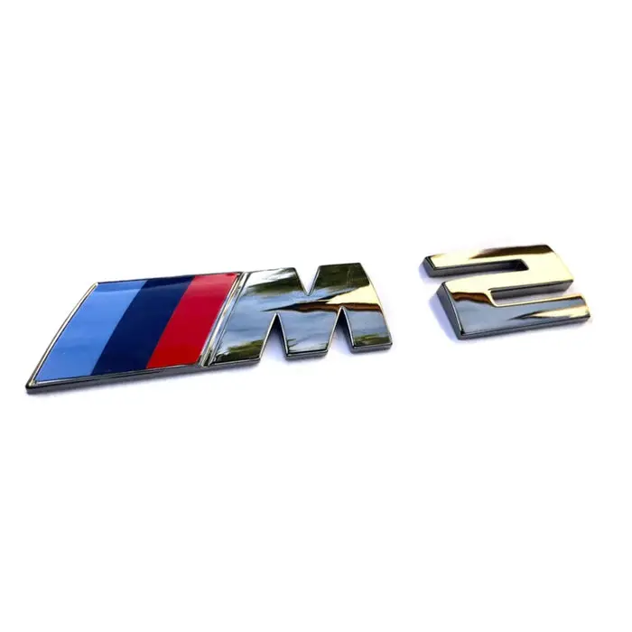 Genuine Bmw M2 Replacement Badge In Silver – F87 1