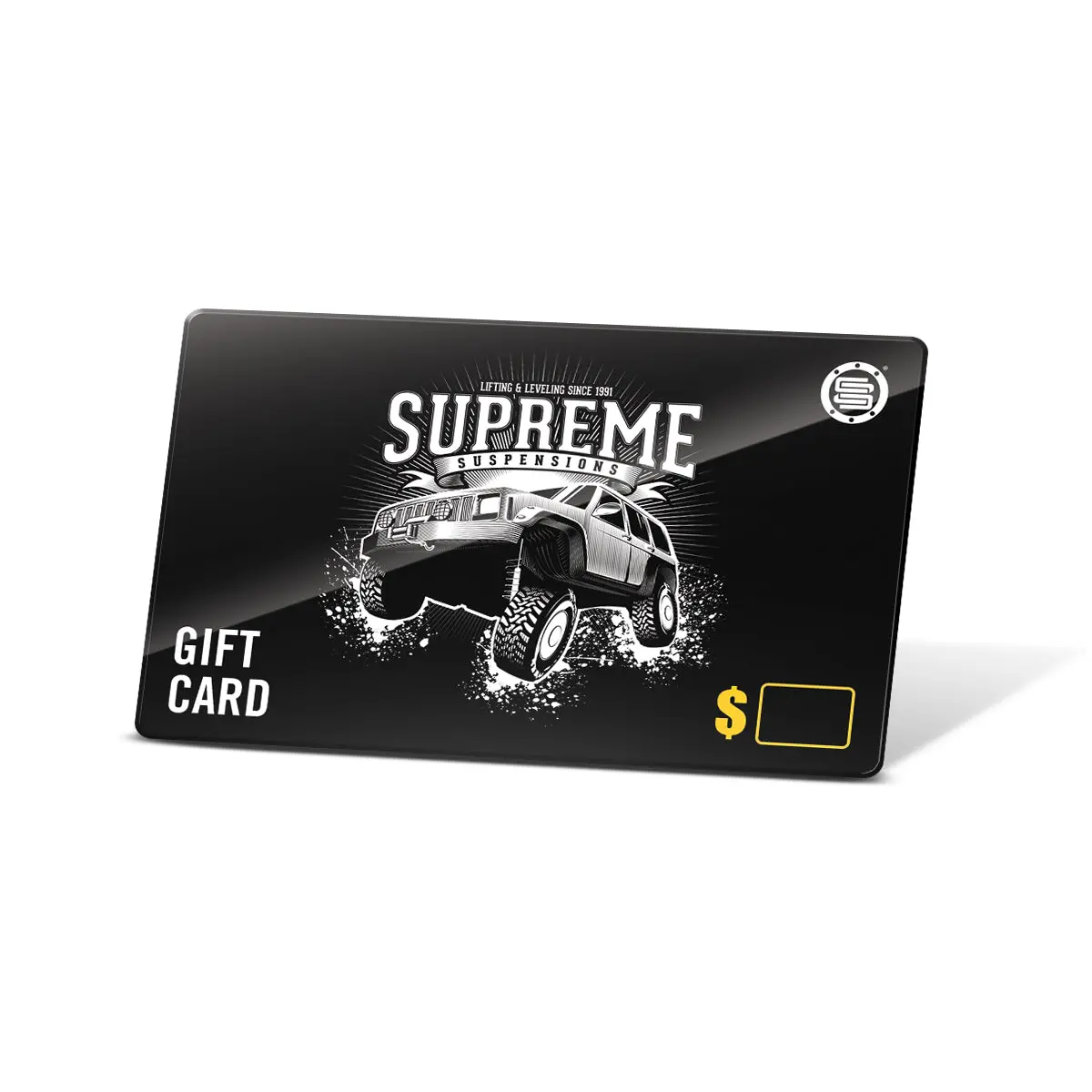 Supreme Suspensions® Gift Card 1