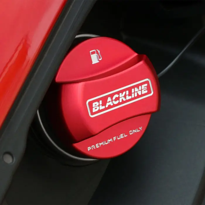 Goldenwrench Bmw Blackline "Premium Fuel Only" Performance Fuel Cap Cover For Bmw – 2010+ 1
