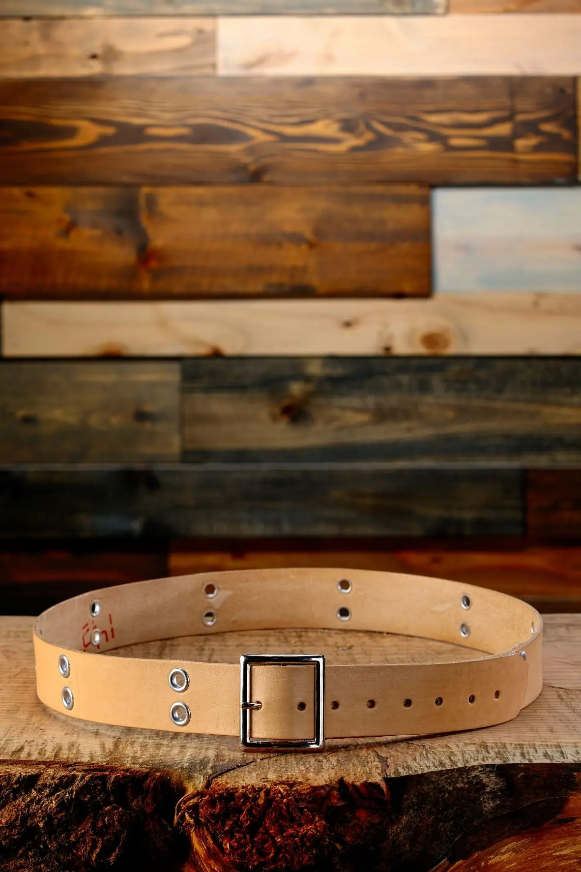 Grizzly Peak Leather Belt 1