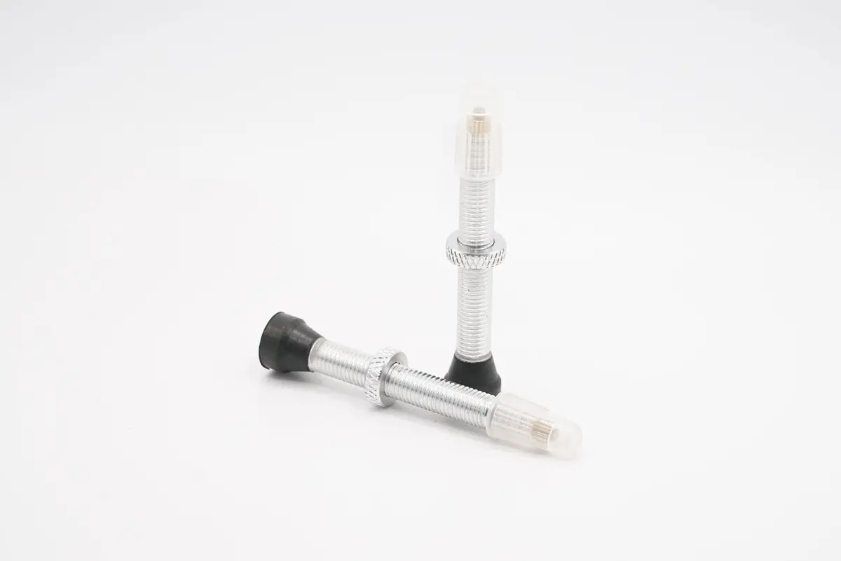 Tubeless Valves | Pair | Road/Cx/Gravel | 45Mm | Silver 1