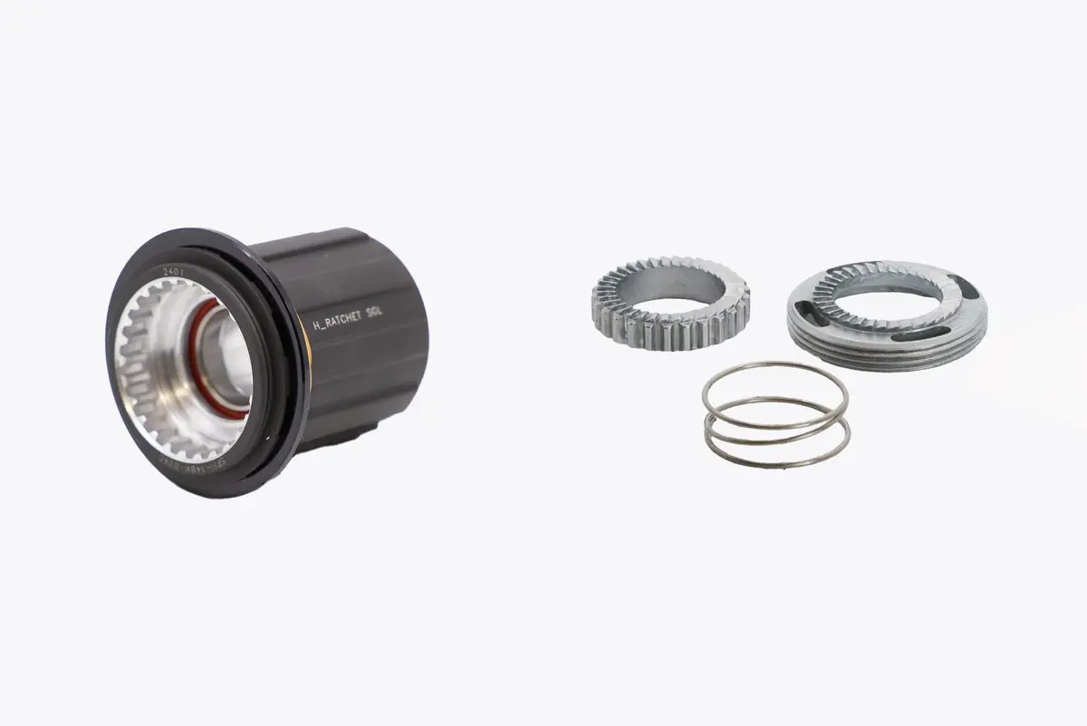 H_Ratchet Sgl 36T Freehub And Disc And Spring Set Bundle | Shimano/Sram Hg Splined | Stainless Steel Bearing 1