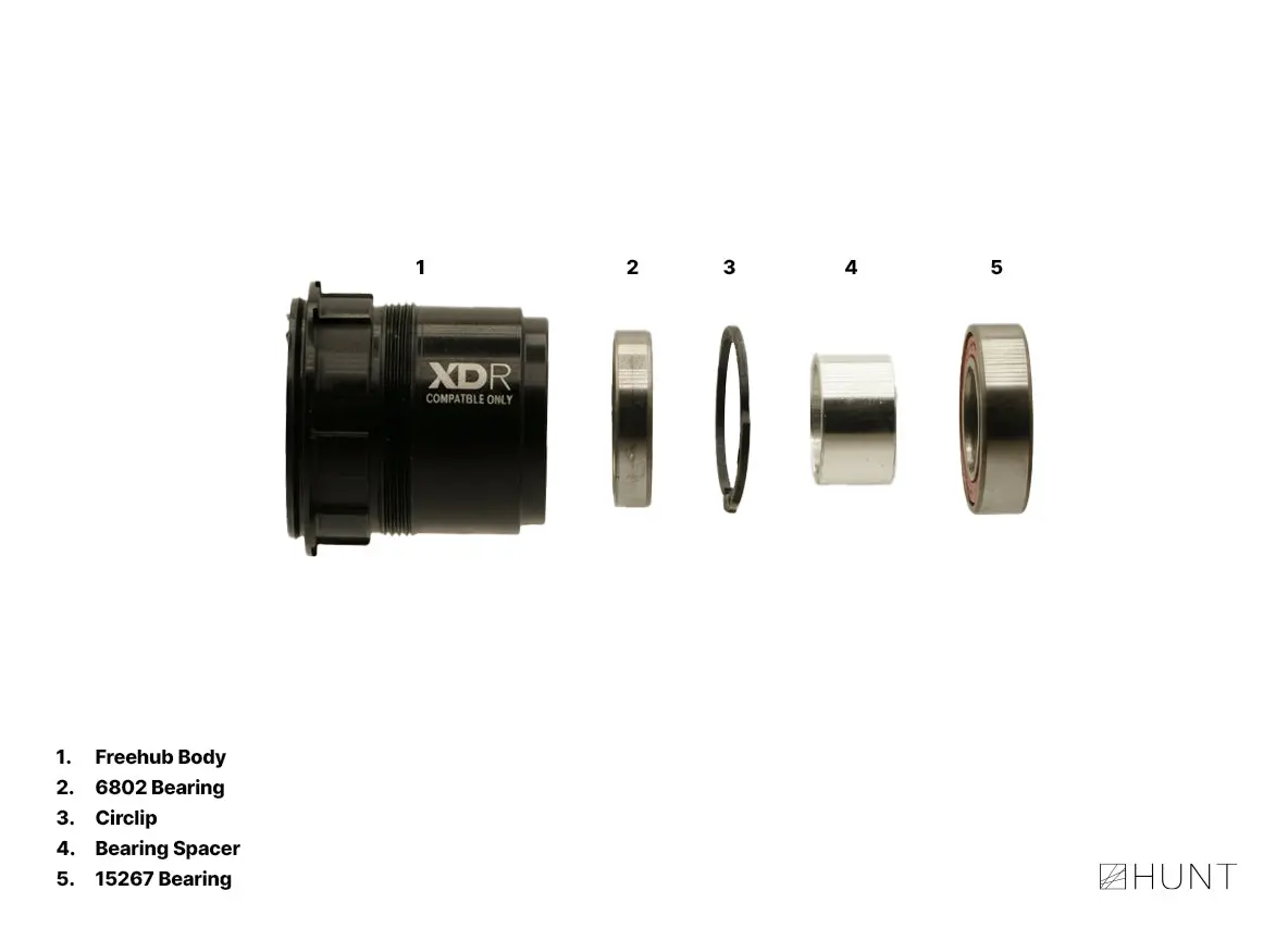 H_Ratchet Sgl 36T Freehub | Sram Xd/Xdr 2