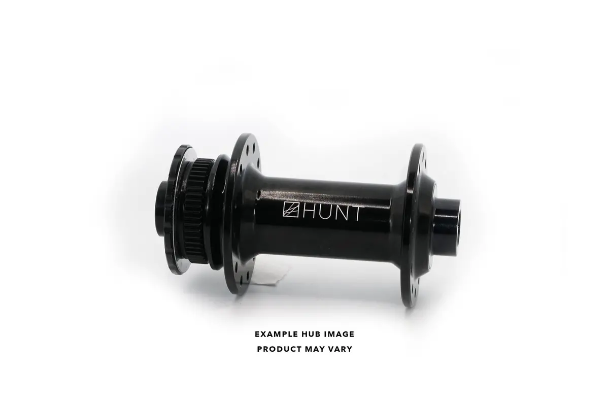 Front Hub | Europa H_Ratchet Ti | Disc Brake | 24 Hole | Black 1