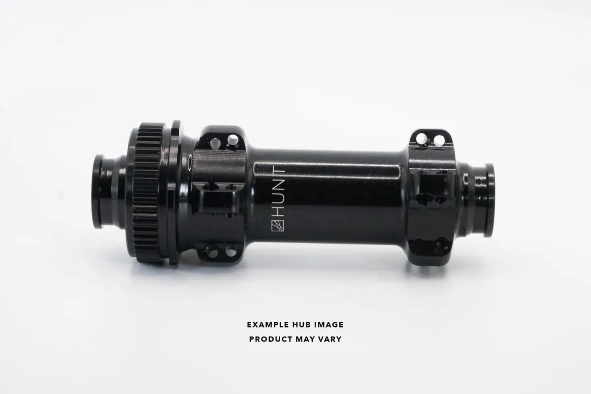 Front Hub | H_Ratchet Dbl 40T | Disc Brake | 24 Hole | Black 1