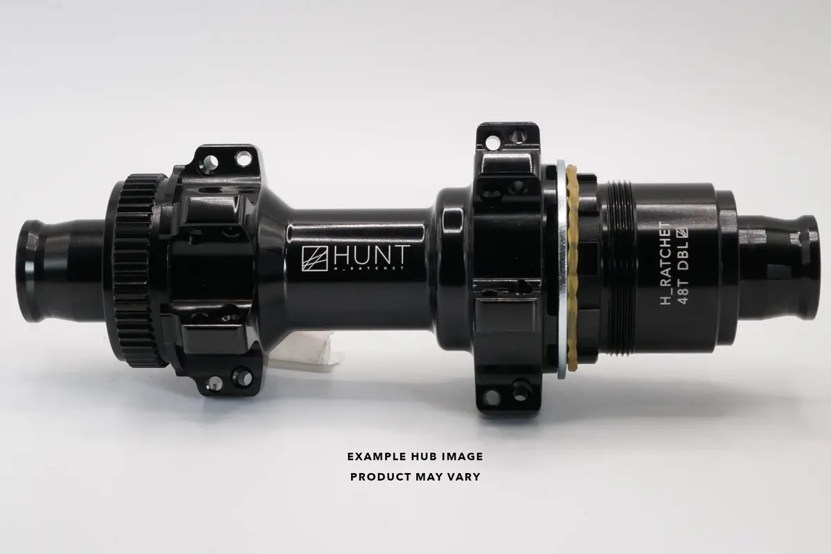 Rear Hub | H_Ratchet Dbl 48T | Disc Brake | 20 Hole | Black 1