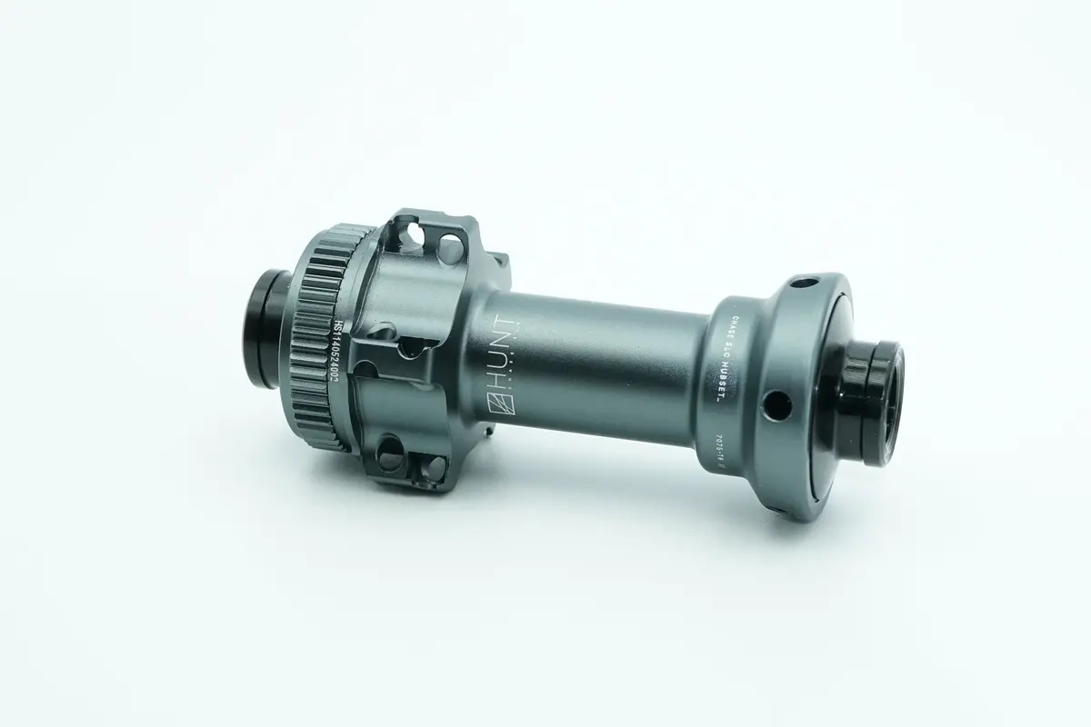 Front Hub | Chase Slc | Disc Brake | 15 Hole | Grey | Stainless Steel Cartridge Bearings 1