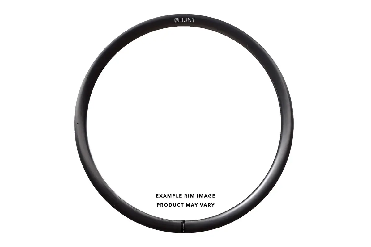 Hunt 25 Carbon Gravel Race Disc Rim | Front | Hookless 1