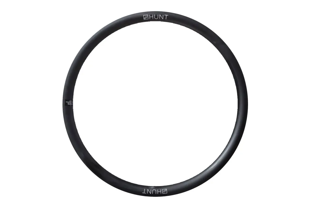 Hunt 35 Carbon Gravel X-Wide Rim | Front | Hookless 1