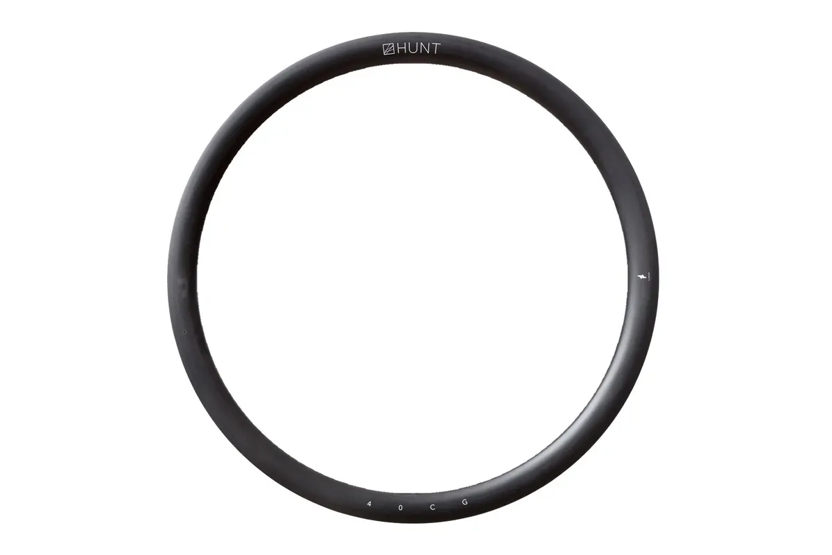 Hunt 40 Carbon Gravel Dynamo H_Cyclo Rim | Rear | Hookless 1