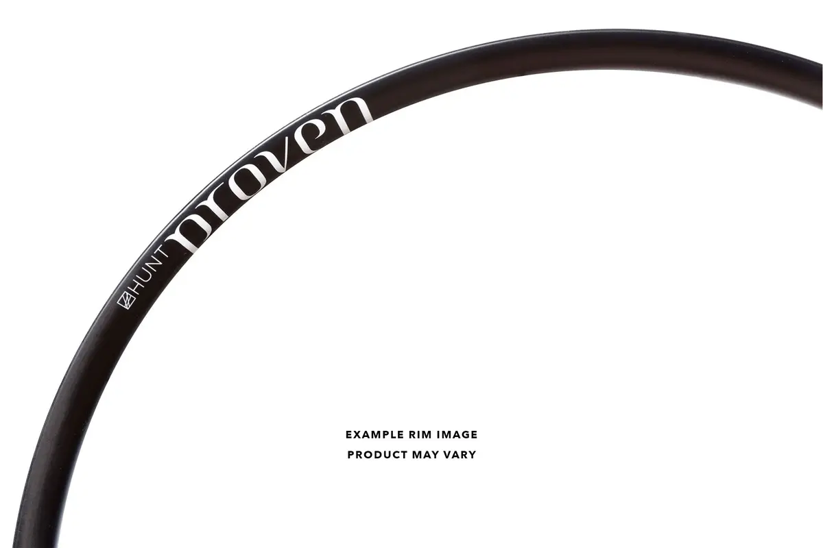 Hunt Proven Carbon Trail Mtb 29 Rim | Front | Hookless | Bright White Decals 1