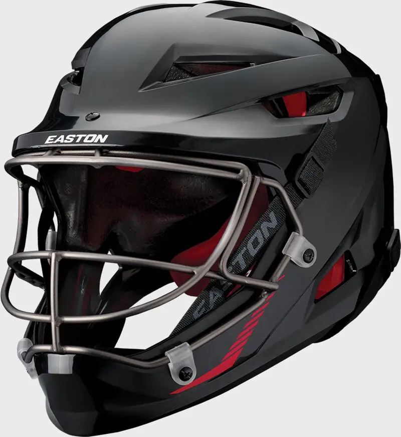 Easton Hellcat Slowpitch Fielding Helmet | Black 1