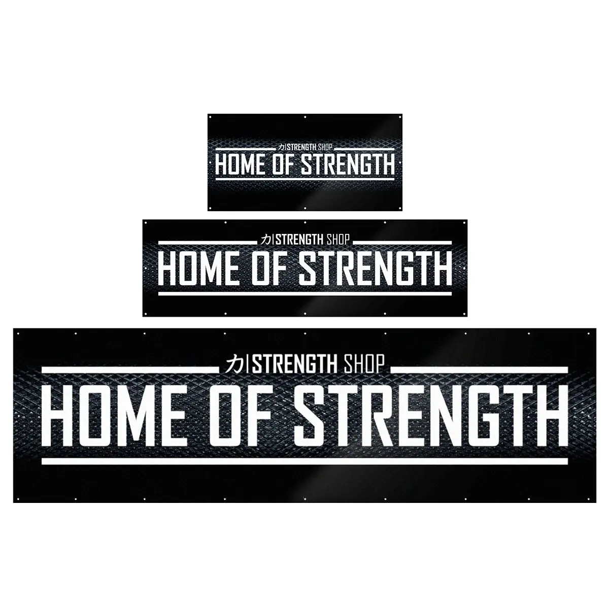 Strength Shop Gym Banner, Sizes: Small, Medium & Large 1