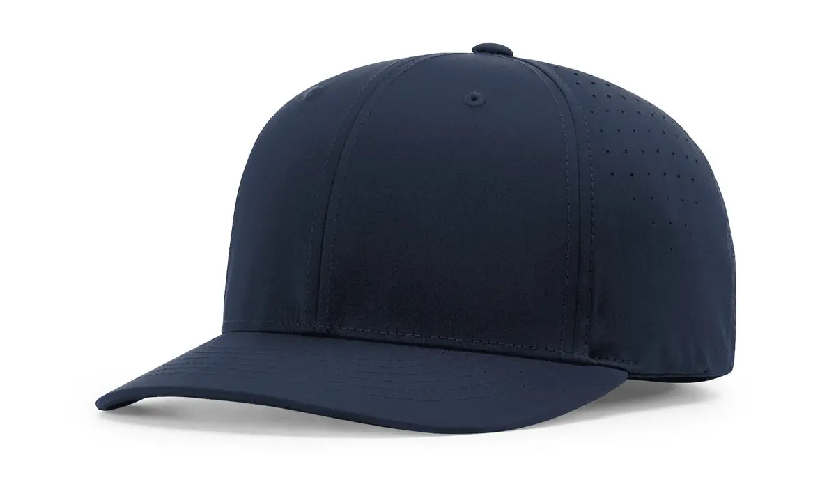 6-Stitch 2.5-Inch Bill Ignite LT Laser-Perforated Umpire Cap