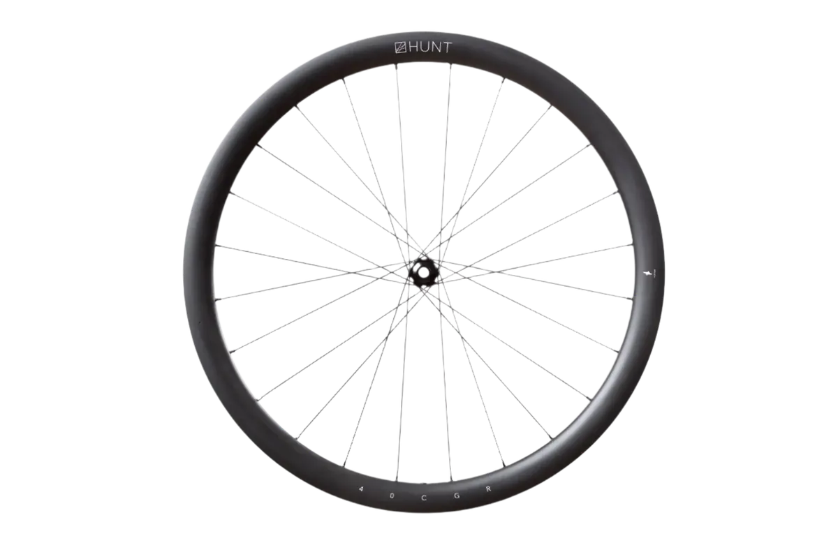 Hunt 40 Carbon Gravel Race Front Wheel 1