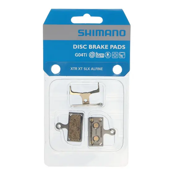 Shimano Skivebremseklods G04ti Metal 1 Par 1