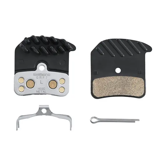 Shimano Skivebremseklods H03c Metal 1 Par 1
