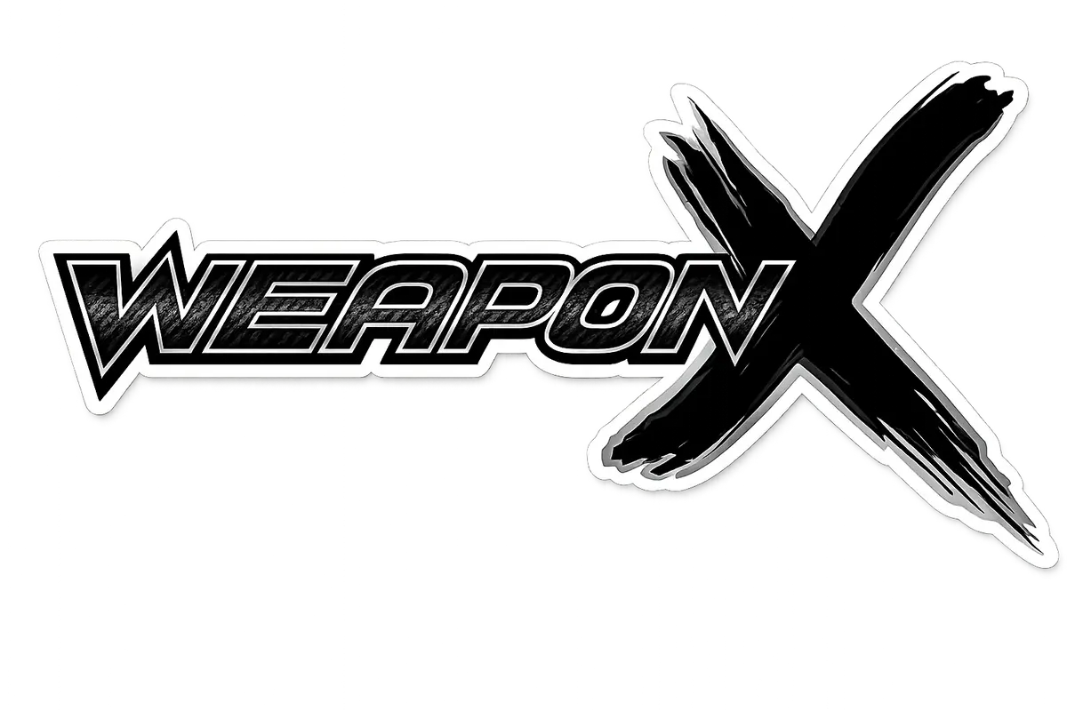 “Weapon X” Sticker – Michael Silva 1