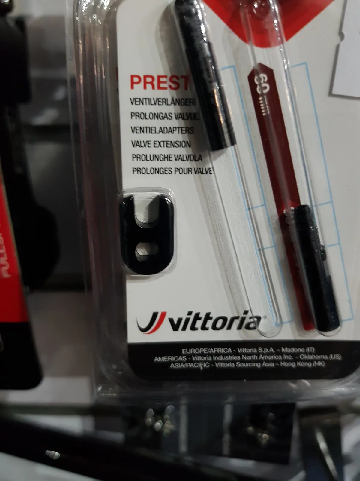 Vittoria Valve Extenders Road 1