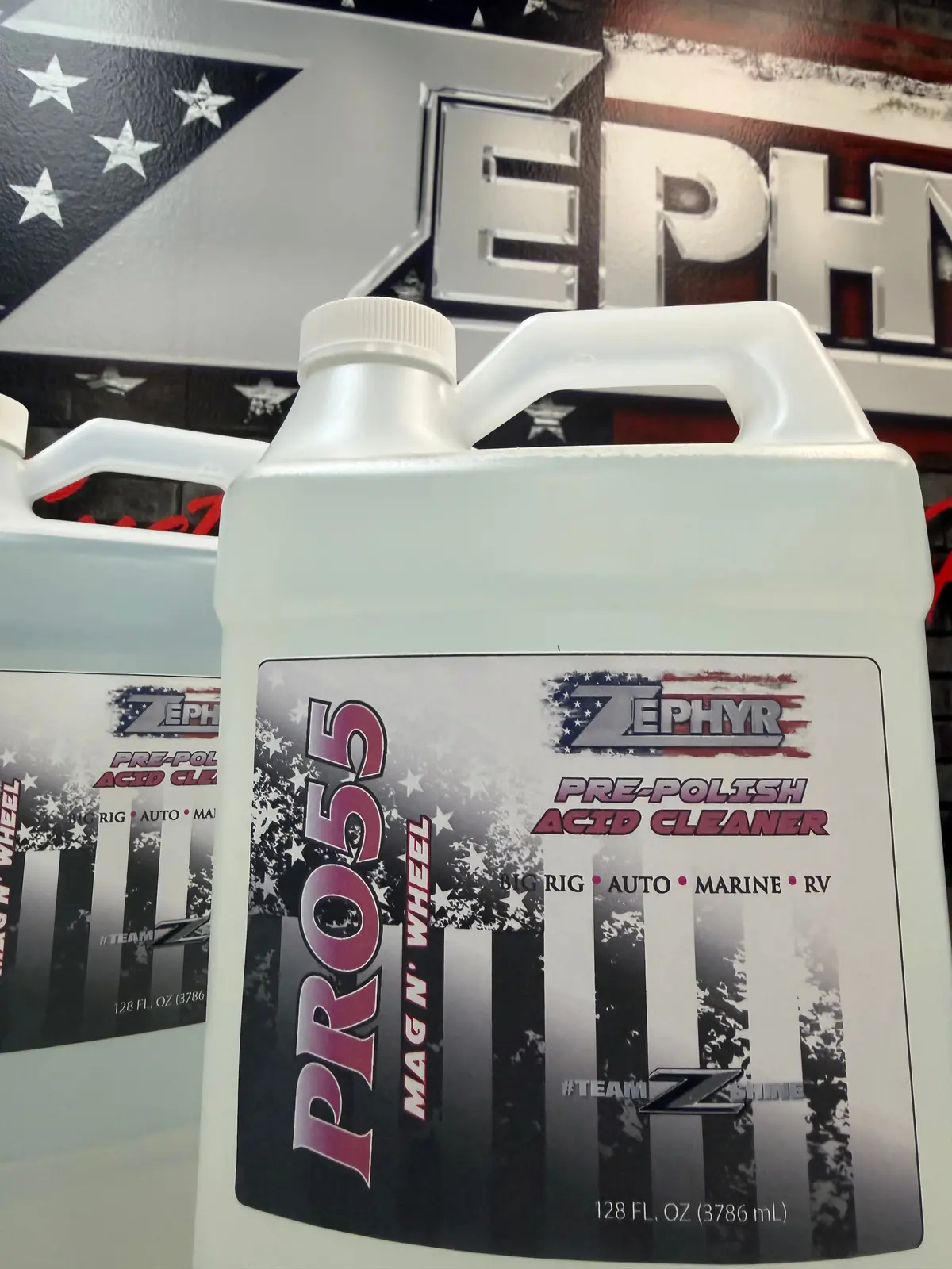 Pro 55 Mag N' Wheel Pre Polish Acid Cleaner 1