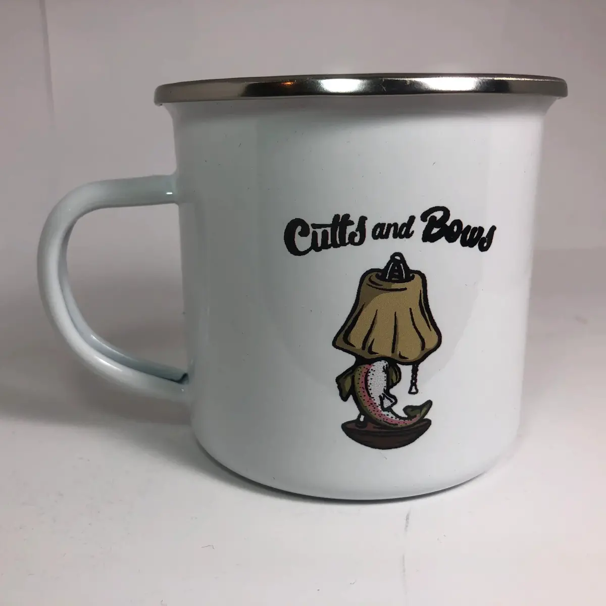Trout Lamp Ceramic Camping Mug 1