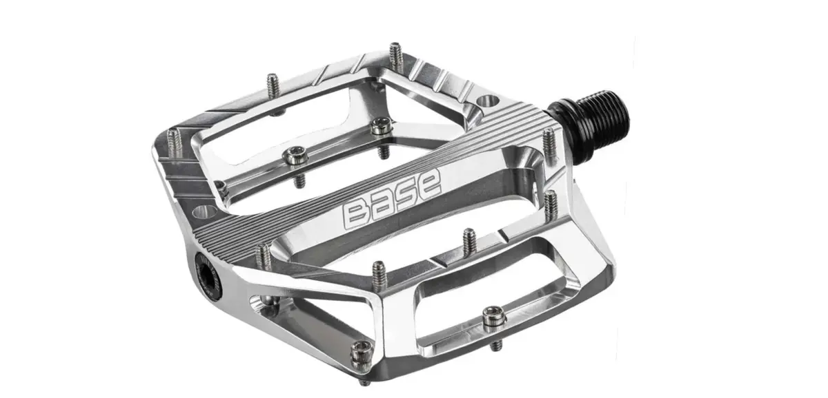 Reverse Base Pedals Silver 1
